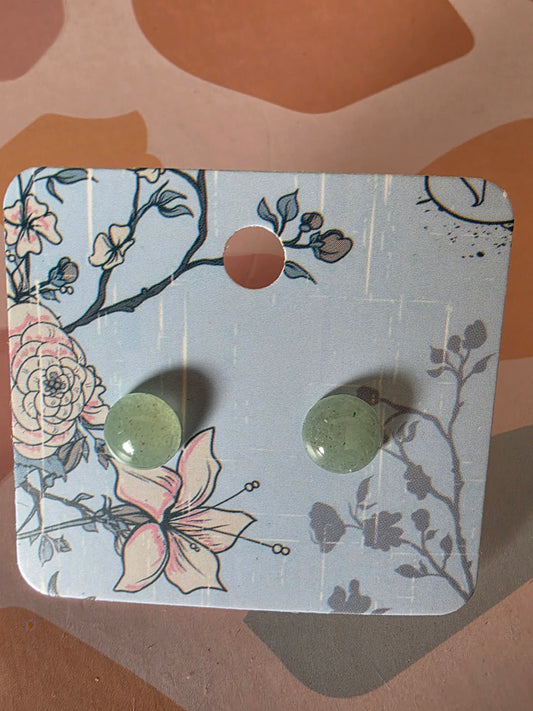 Small gem studs