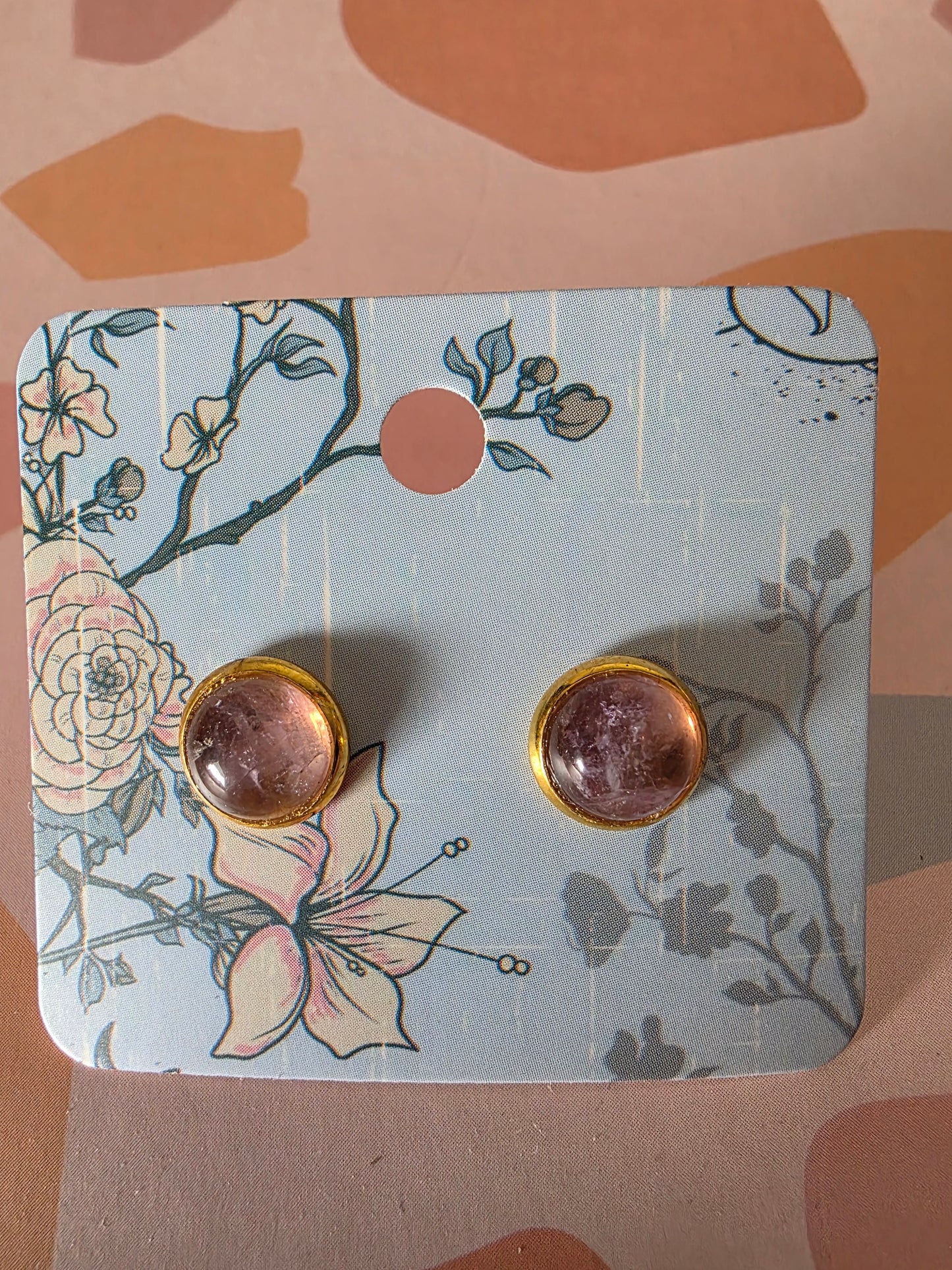 Small gem studs