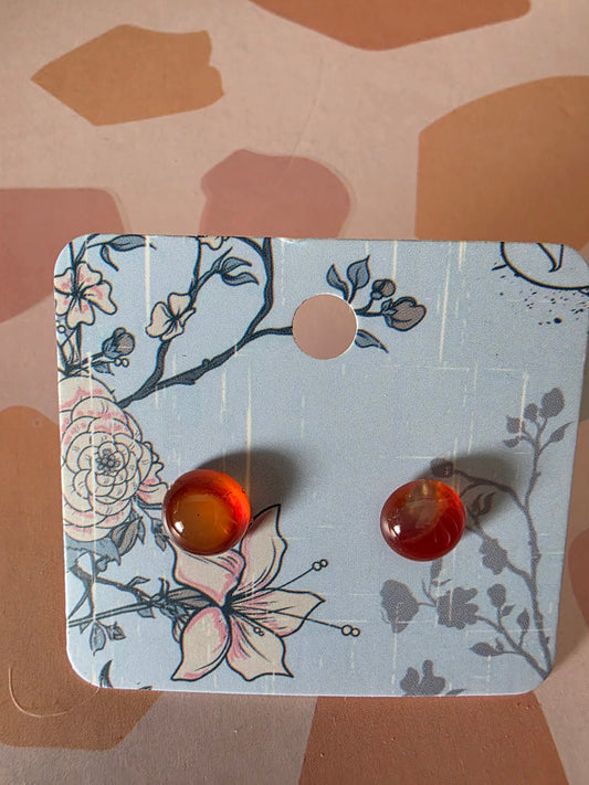 Small gem studs