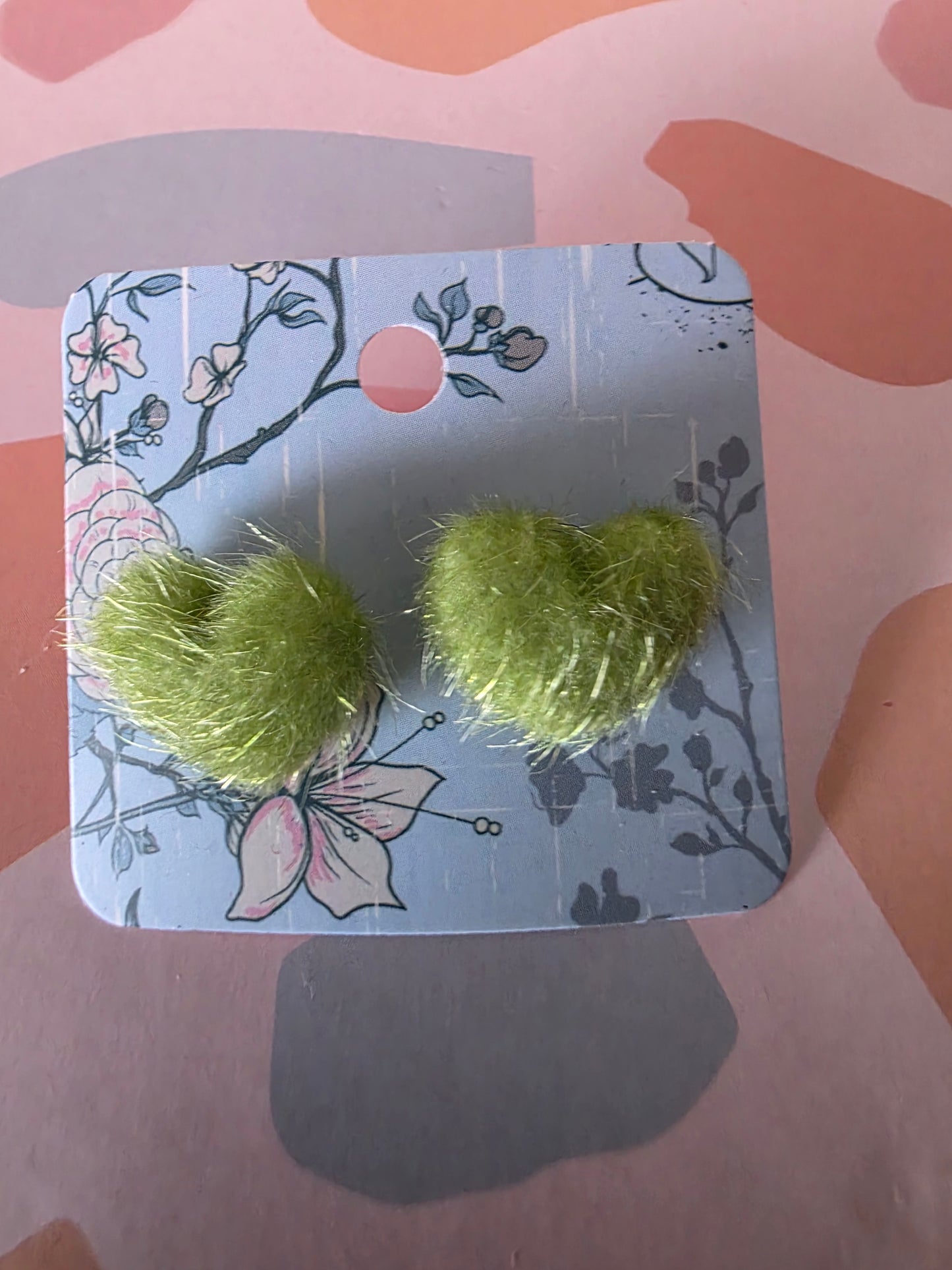 Medium fuzzy hearts
