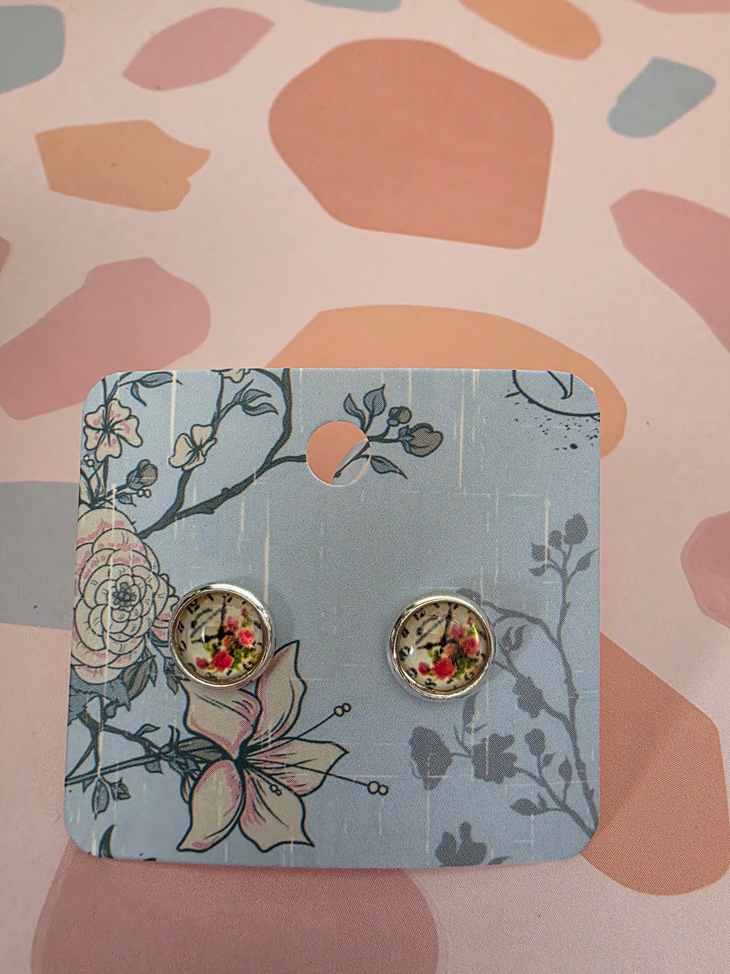 Small clock studs