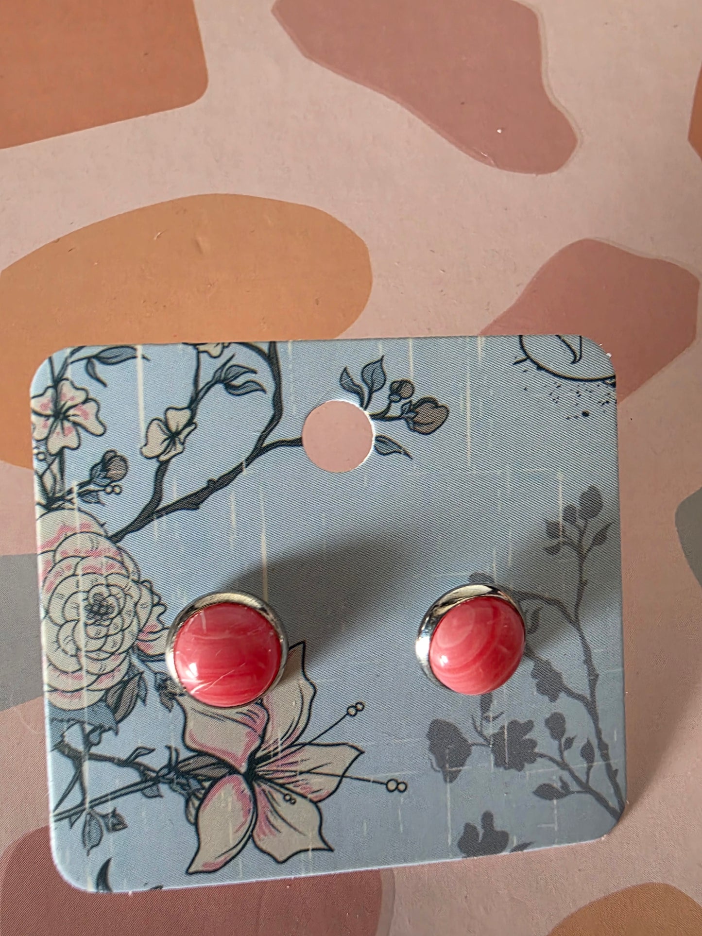Small gem studs