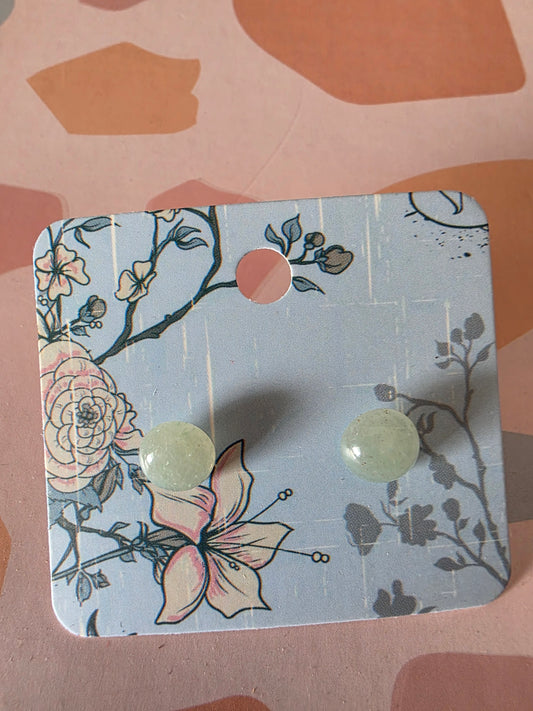 Small gem studs