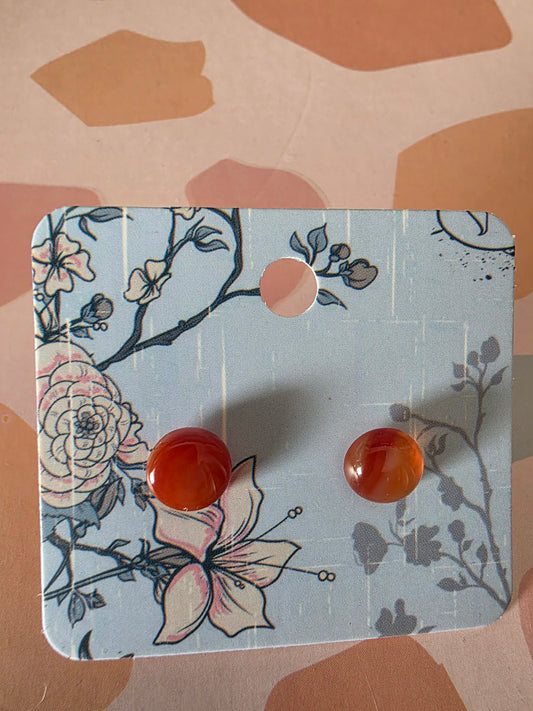 Small gem studs