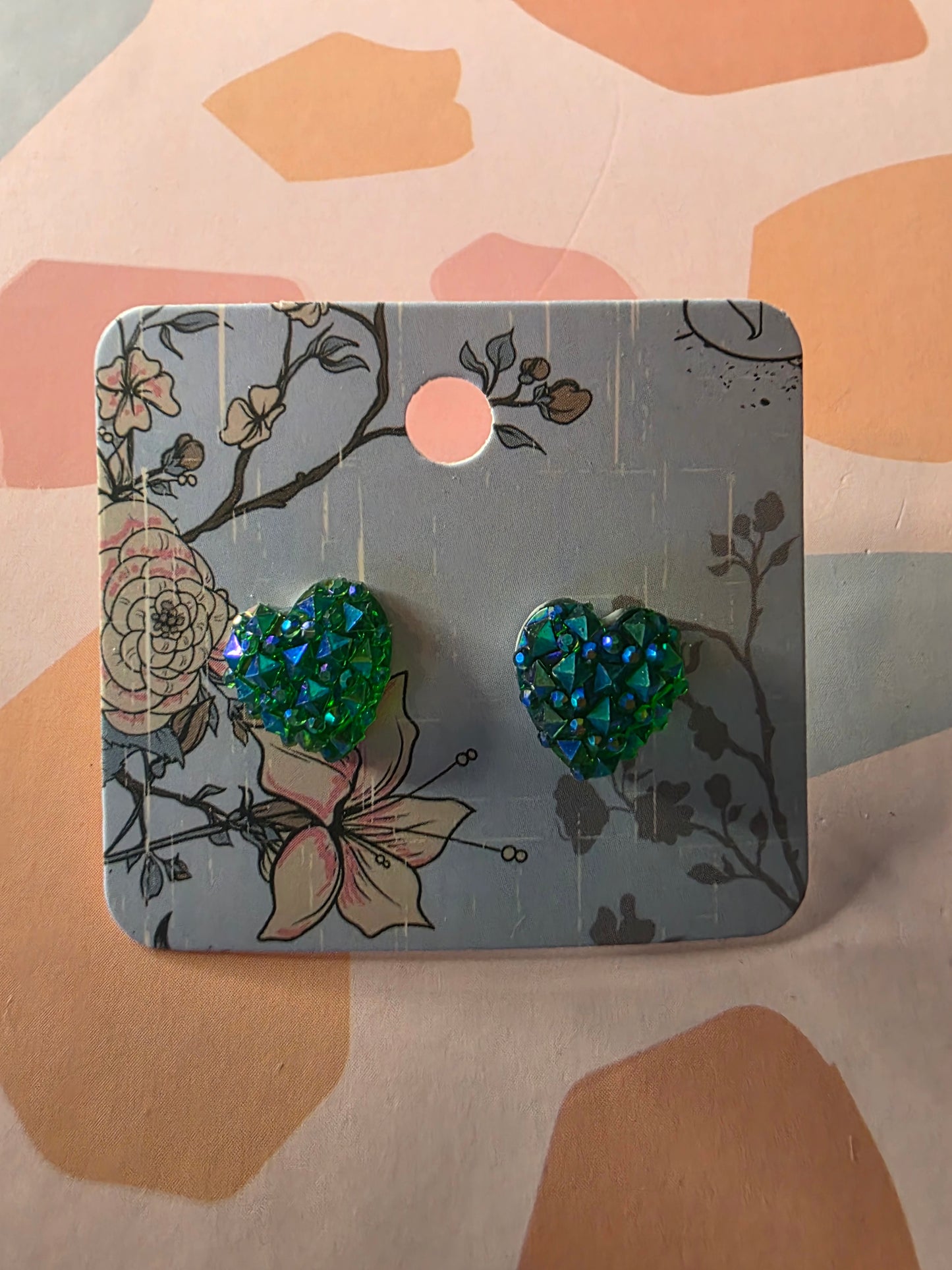 Heart studs