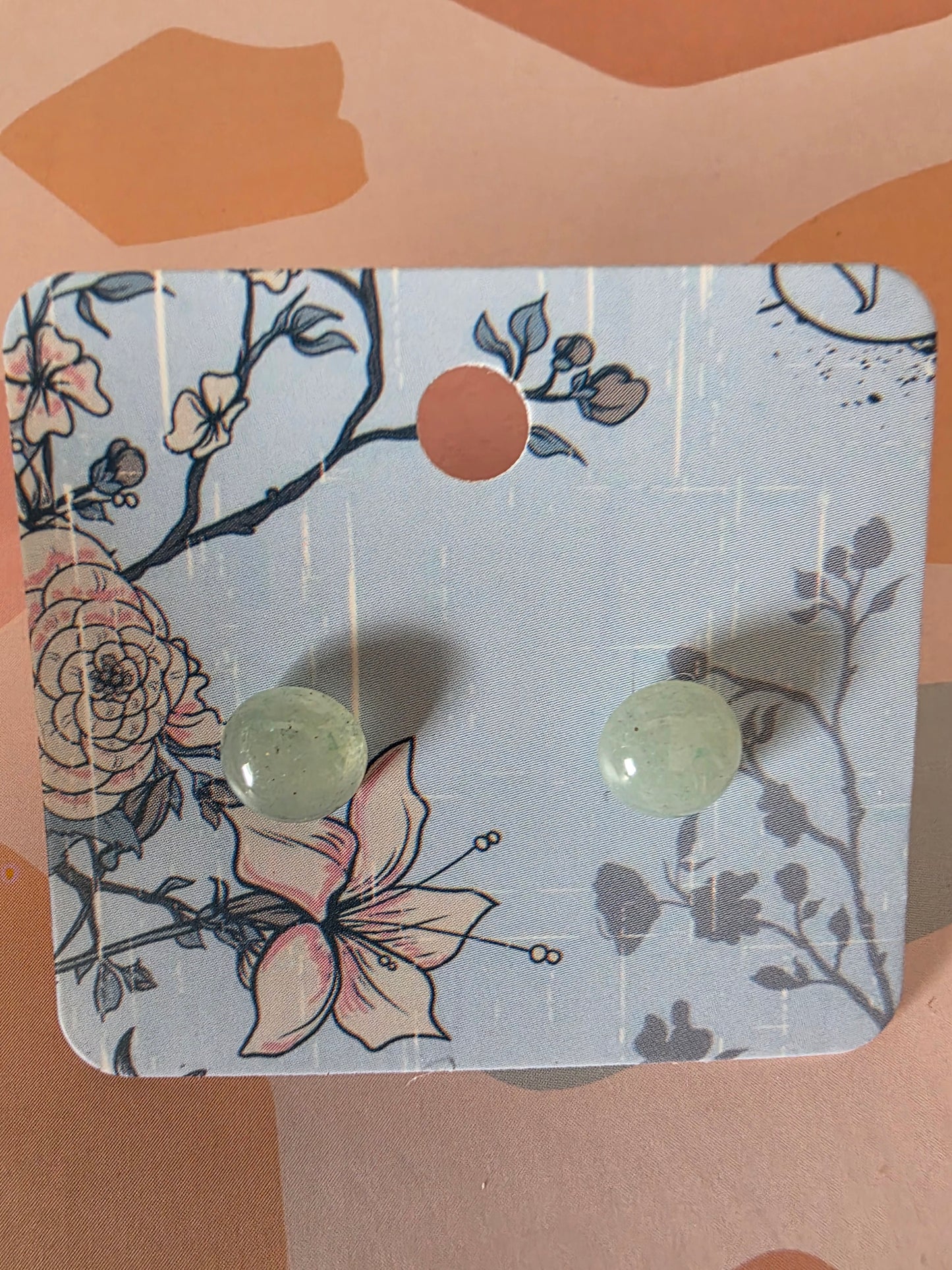 Small gem studs