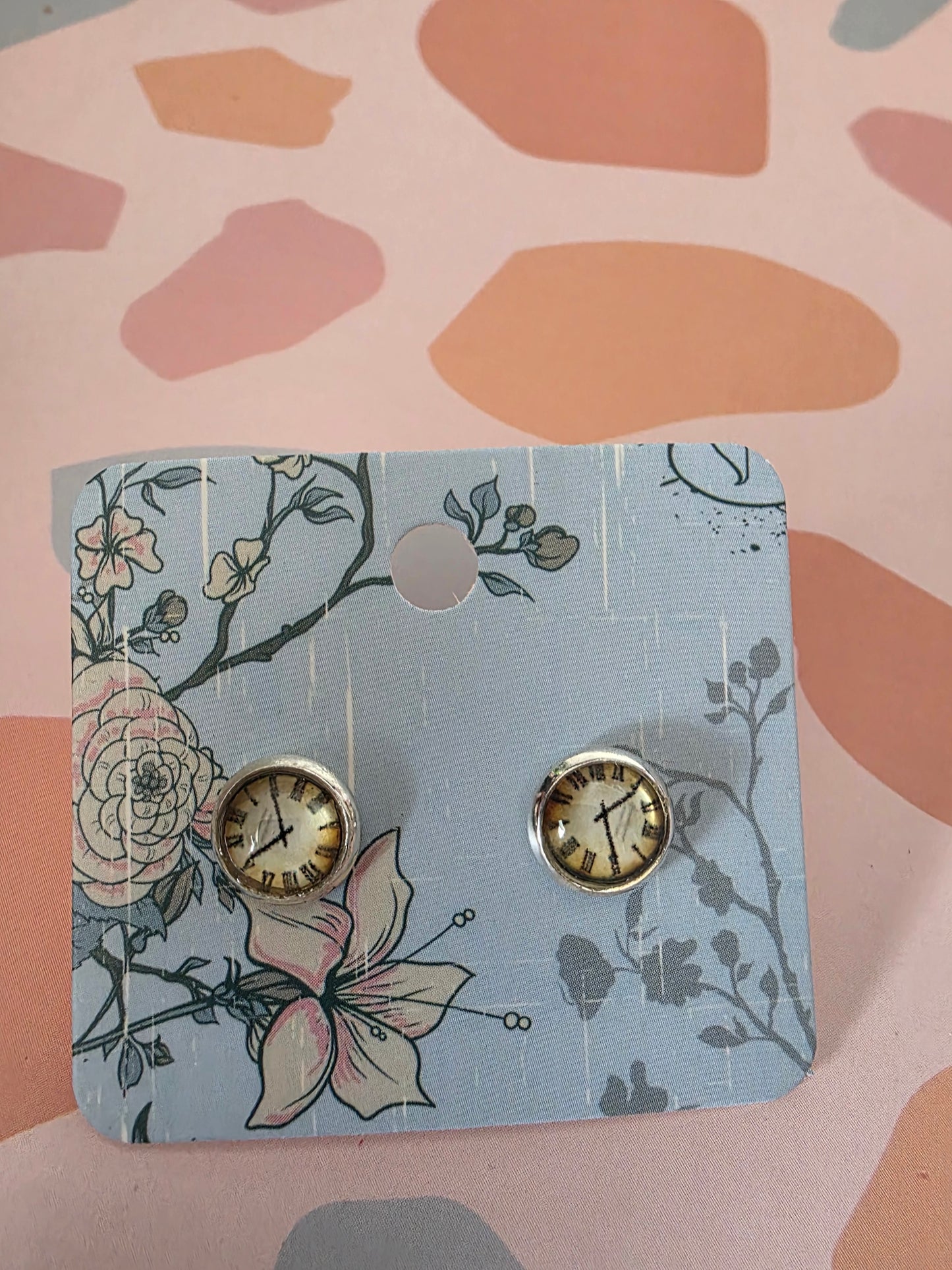 Small clock studs