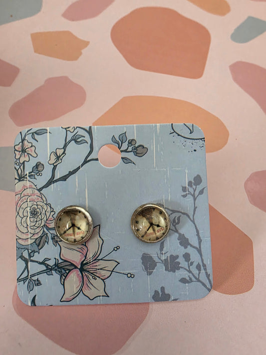 Small clock studs