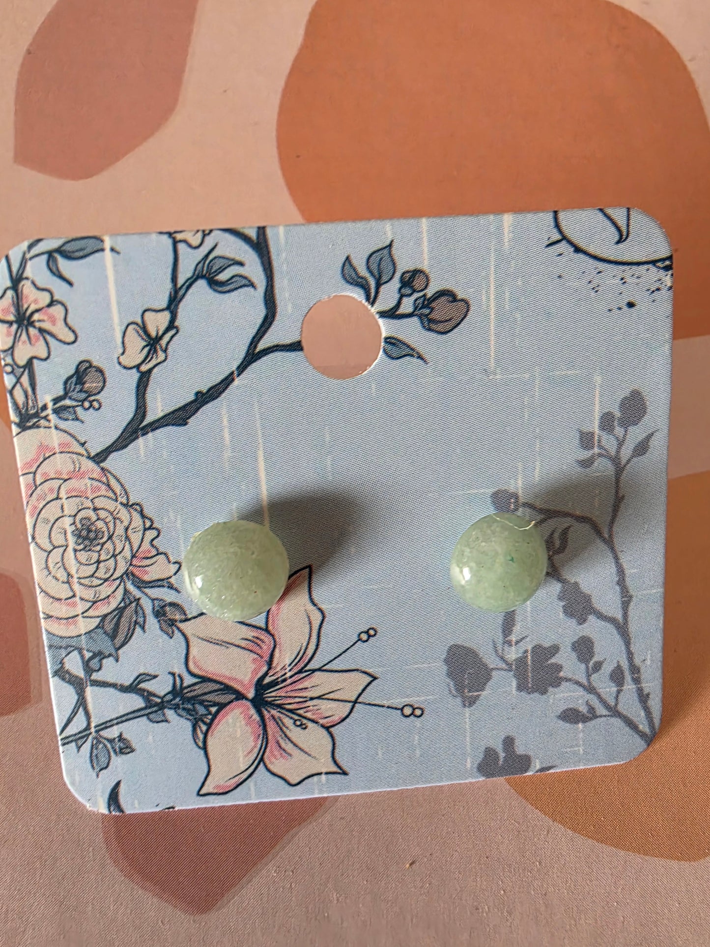 Small gem studs