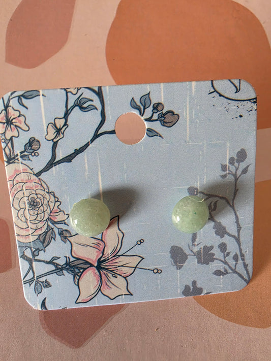 Small gem studs