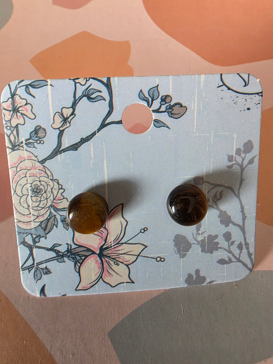 Small gem studs