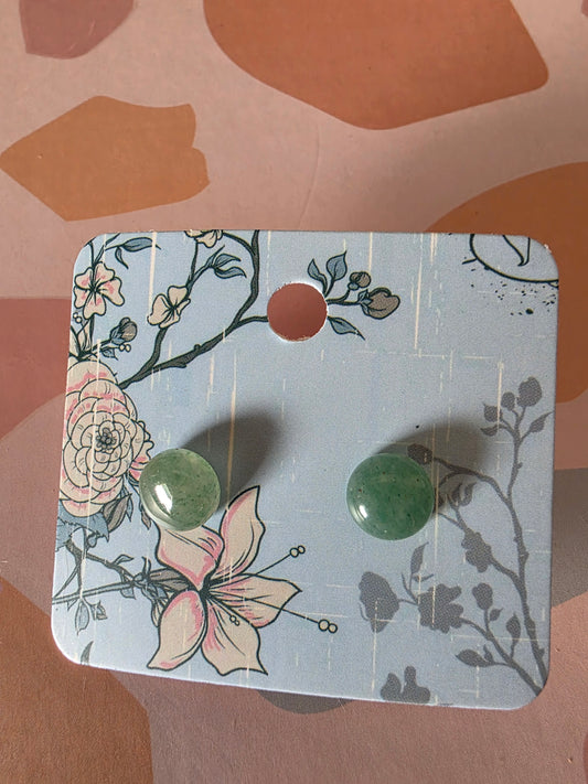 Small gem studs