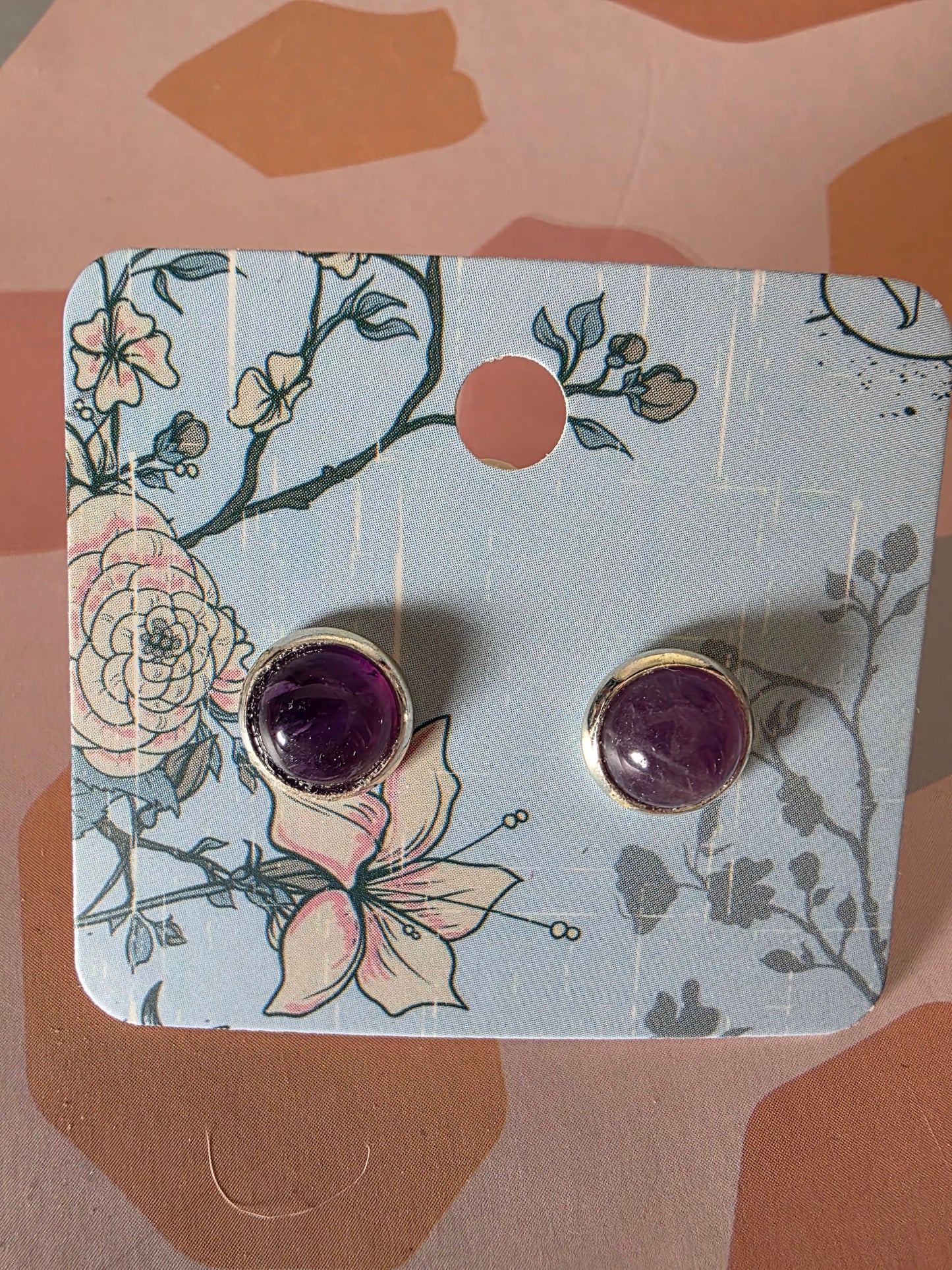 Small gem studs