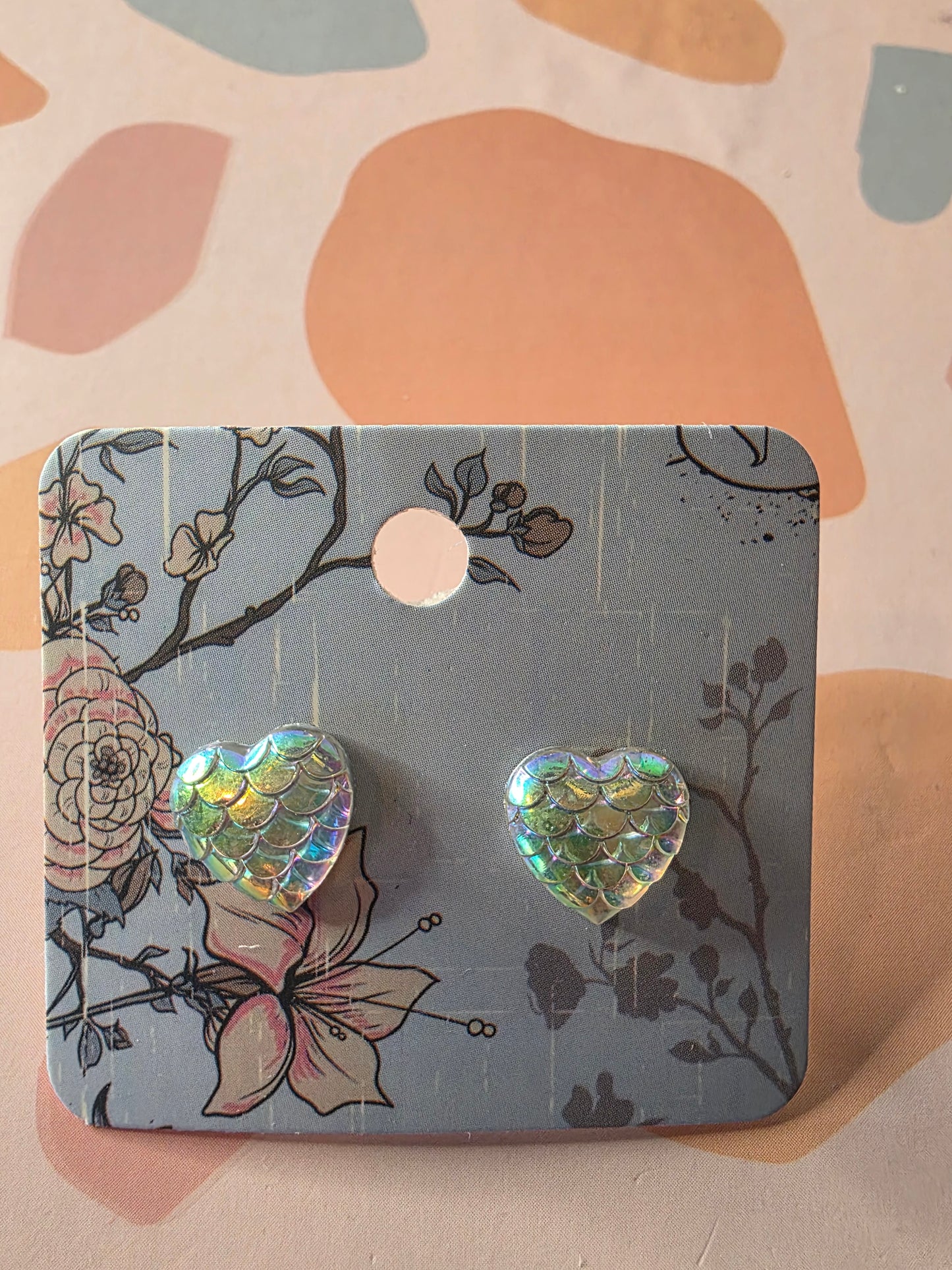 Heart studs