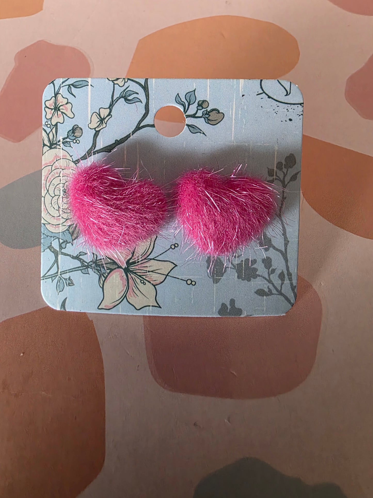 Medium fuzzy hearts