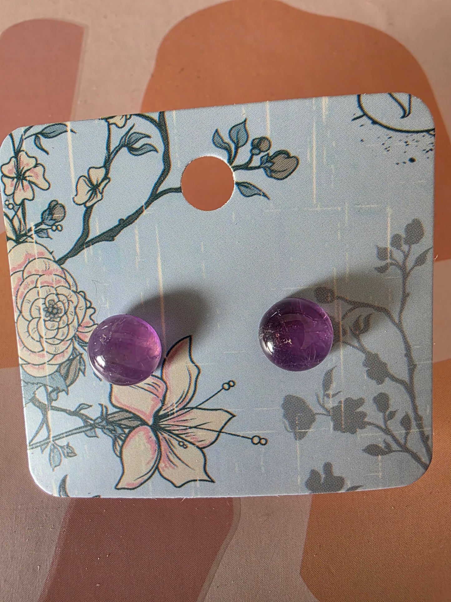 Small gem studs