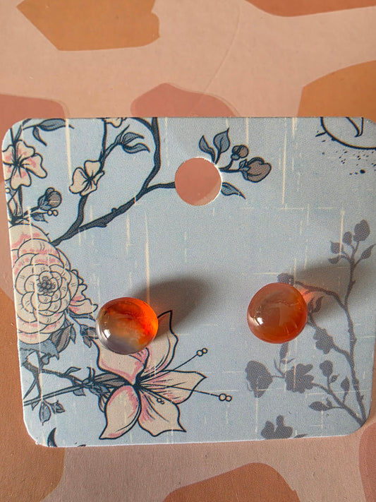 Small gem studs